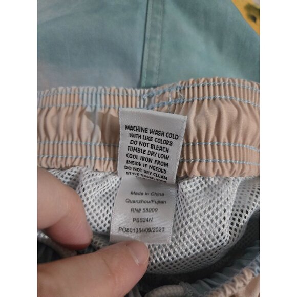 Scene & Heard Boys Swim Trunks Size 14/16 Pool Beach Vacation Landscape Colorful - Picture 6 of 9